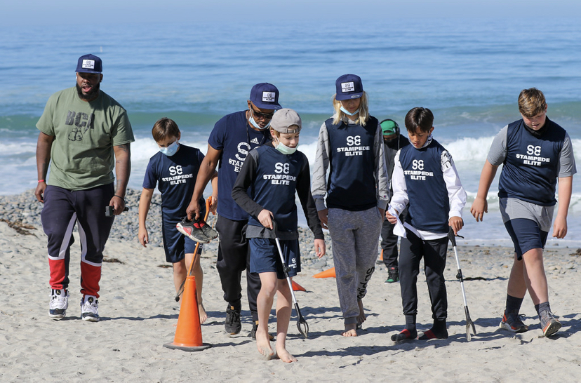 Community Beach Cleanup Workout