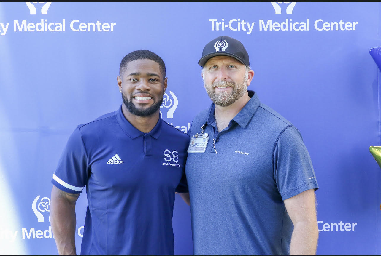 Terrell Burgess — Nurses Giveback at Scripps Oceanside Hospital