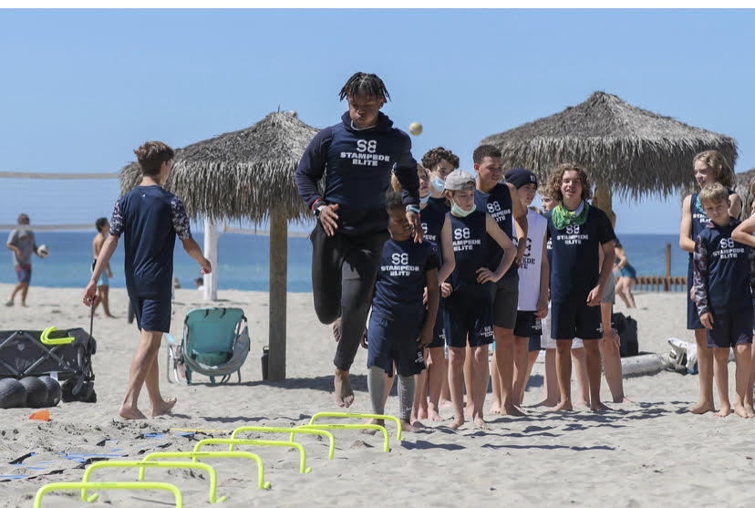 Moonlight Beach Clean Up and Community Workout