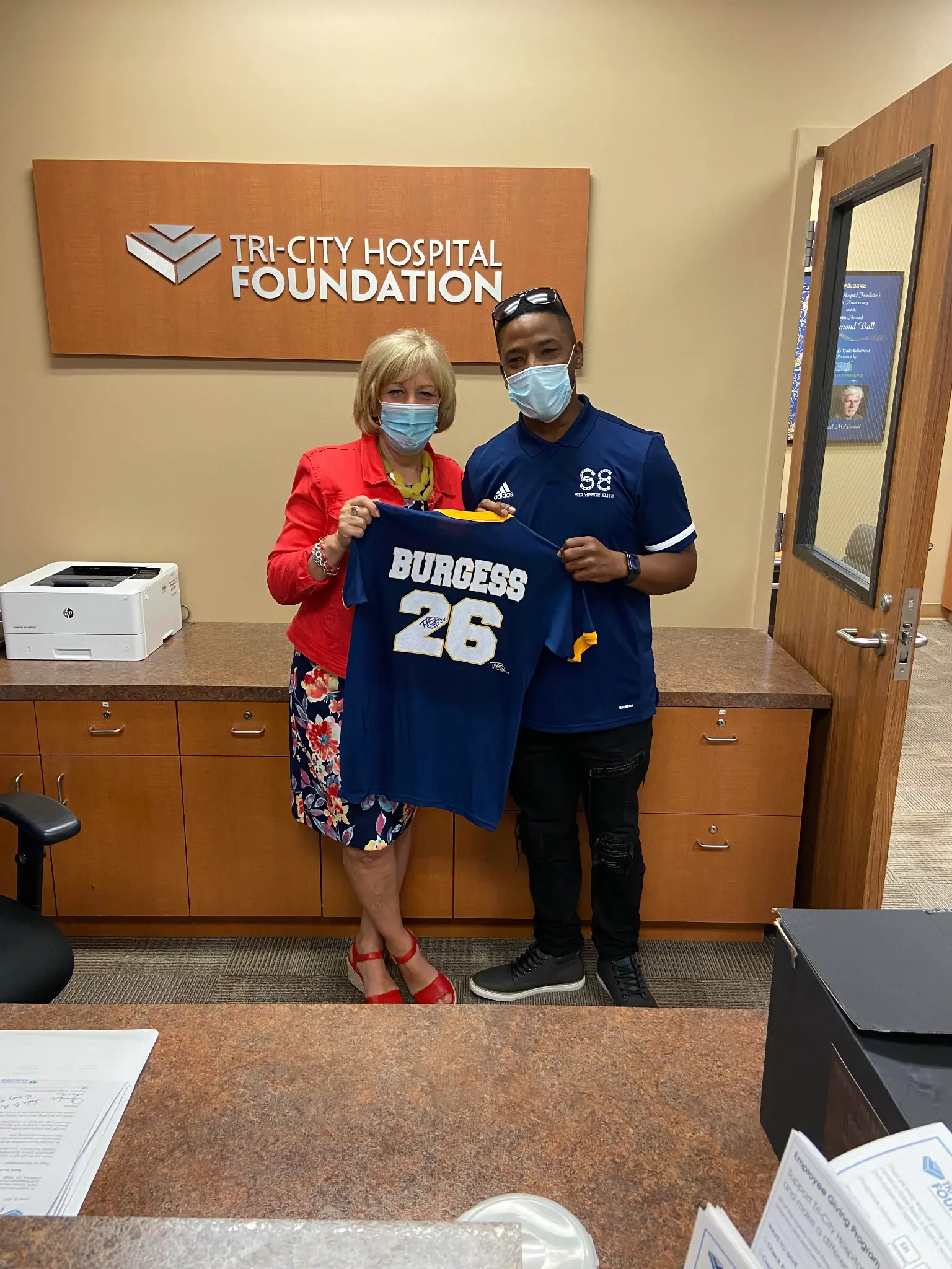 Terrell Burgess Nurses Giveback at Tri-City Hospital Foundation